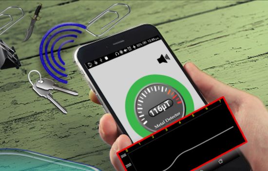 Aplicación Metal Detector - Gold Finder