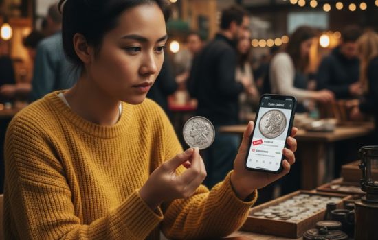 Identificar monedas raras: Tu asistente en la palma de tu mano