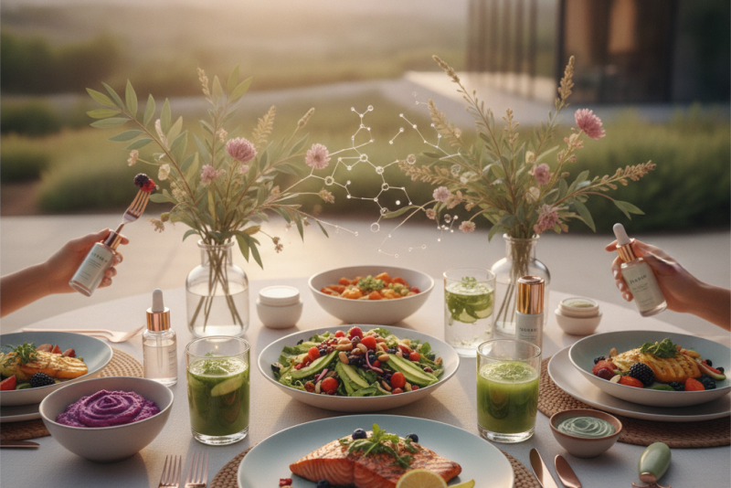 Skincare Dinner: A Nova Tendência que Conecta Alimentação e Saúde da Pele
