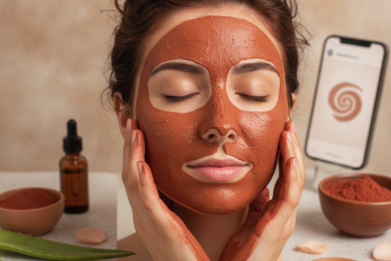 Argila Vermelha: Destaque da Máscara Facial Natural no TikTok