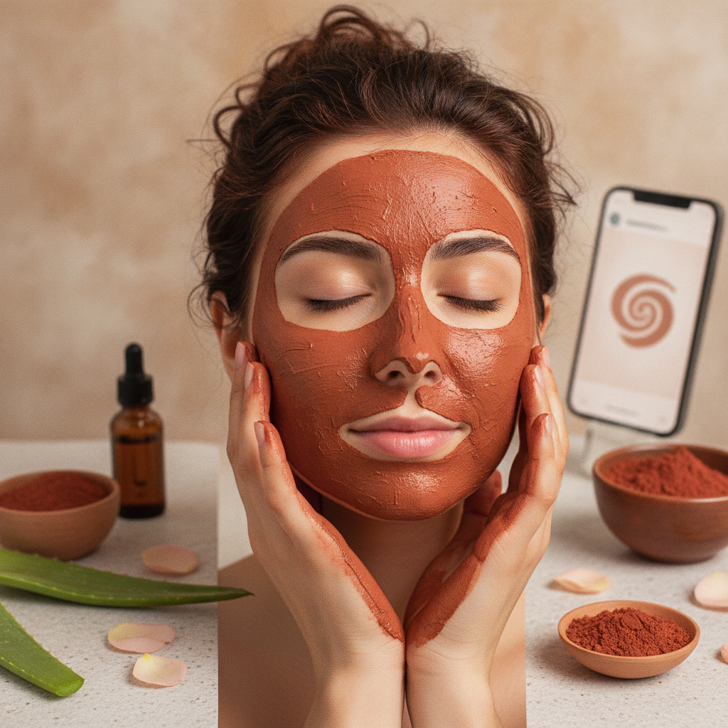Argila Vermelha: Destaque da Máscara Facial Natural no TikTok